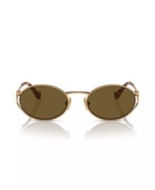 Women\'s Oval Metal Sunglasses, MU52YS at Macys