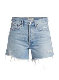 Women\'s Parker Longline Denim Shorts - Swap Meet - at Saks Fifth Avenue