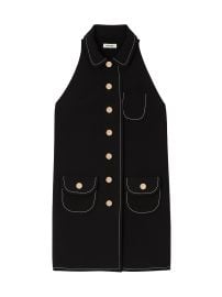 Women\'s Peter Pan Collar Mini Dress - Ecru - at Saks Fifth Avenue