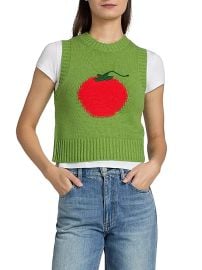 Women\'s Pingo Tomato Sweater Vest - Roma Leaf - at Saks Fifth Avenue