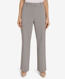 Women\'s Pinstripe Straight-Leg Pants at Macys