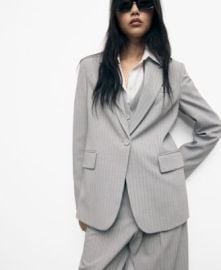 Women\'s Pinstripe Suit Jacket at Macys