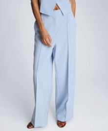 Women\'s Pintuck Wide Leg Pants at Macys