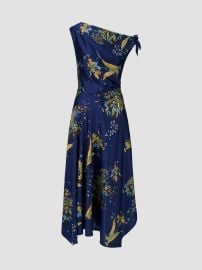 Women\'s Portia Silk Maxi Dress - Tapestry Midnight - at Saks Fifth Avenue
