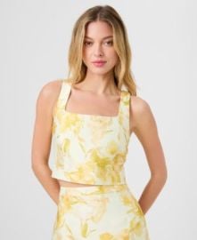 Women\'s Printed Cropped Top at Macys