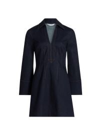 Women\'s Raymond Denim Minidress - Midnight Wash - at Saks Fifth Avenue