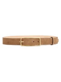 Women\'s Rebound Suede Belt - Camel - at Saks Fifth Avenue
