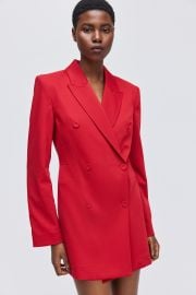 Women\'s Red Double-Breasted Jacket Dress | H&M US at H&M