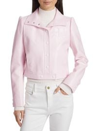 Women\'s Reedition Vinyl Jacket - Grey - at Saks Fifth Avenue