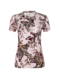 Women\'s Ressi Butterfly Jungle T-Shirt - Nectar Pink Multi - at Saks Fifth Avenue