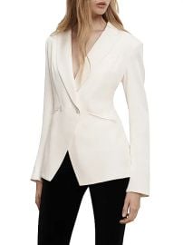 Women\'s Rickie Tailored Jacket - Dove - at Saks Fifth Avenue