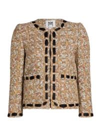 Women\'s Roman Tweed Ribbon Jacket - Gold Multi - at Saks Fifth Avenue