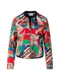 Women\'s Sail Print Bomber Jacket - at Saks Fifth Avenue