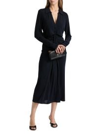 Women\'s Seferina Midi-Shirtdress - Navy - at Saks Fifth Avenue