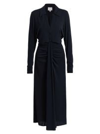 Women\'s Seferina Midi-Shirtdress - Navy - at Saks Fifth Avenue