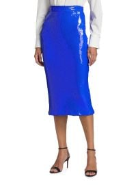 Women\'s Sequined Pencil Skirt - Blank - at Saks Fifth Avenue