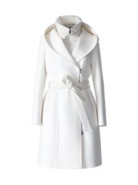 Women\'s Shia 2-In-1 Double-Face Wool Coat - Cream - at Saks Fifth Avenue