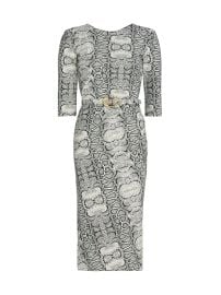 Women\'s Shire Snake-Printed Sheath Midi-Dress - Snake - at Saks Fifth Avenue