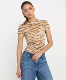Women\'s Short-Sleeve Crewneck T-Shirt at Macys