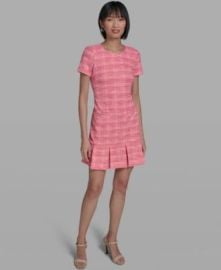 Women\'s Short-Sleeve Short Dress at Macys