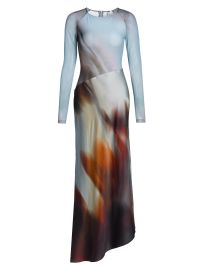 Women\'s Sofiya Long-Sleeve Maxi Dress - Lucid Bloom - at Saks Fifth Avenue