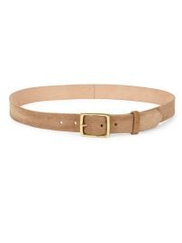 Women\'s Suede Boyfriend Belt - Camel - at Saks Fifth Avenue