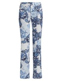 Women\'s Teeny Printed Flare Bootcut Pants - Scroll Symphony - at Saks Fifth Avenue