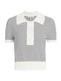 Women\'s The Graduate Polo Shirt - Navy Multi - at Saks Fifth Avenue