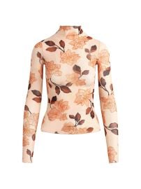 Women\'s The Sheer Fantasy Top - Bare Roses - at Saks Fifth Avenue