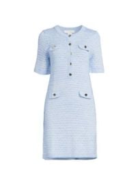 Women\'s Theodorah Sweater Sheath Dress - Bluette Metallic Marl - at Saks Fifth Avenue