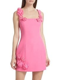Women\'s Trompe Minidress - Ivory - at Saks Fifth Avenue