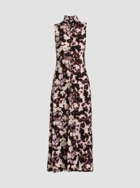 Women\'s Valentina Floral Jersey Maxi Dress - Wine Orchid - at Saks Fifth Avenue