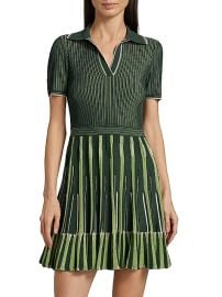 Women\'s Weslee Knit Polo Minidress - Botanical Multi - at Saks Fifth Avenue
