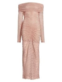 Women\'s Yessenia Lace Off-The-Shoulder Dress - Rose - at Saks Fifth Avenue