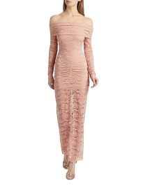 Women\'s Yessenia Lace Off-The-Shoulder Dress - Rose - at Saks Fifth Avenue