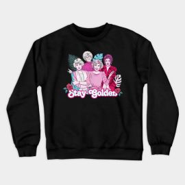 Women Golden Girls Stay Golden Palm - Golden Girls Stay Golden Palm - Crewneck Sweatshirt at TeePublic