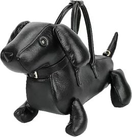 Women PU Leather Unique Novelty Dog Shaped Crossbody Shoulder Bag Handbag Purse at Amazon