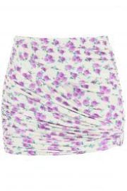 Women039s Floral Printed Draped Swim Mini Skirt by Magda Butrym Coltorti Boutique at Coltorti