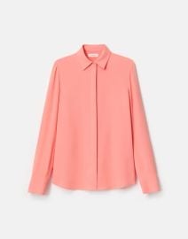 Women039s Silk Georgette Button Blouse Lafayette 148 New York at Lafayette 148 New York