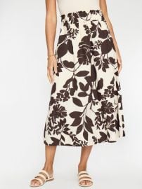 Women39s Edda Printed Skirt in Java Combo Print Brochu Walker at Brochu Walker