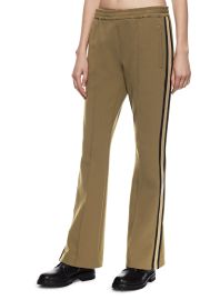 Women39s Flared Leg Track Pant in Khaki Women39s Pants - On This Day at OTD