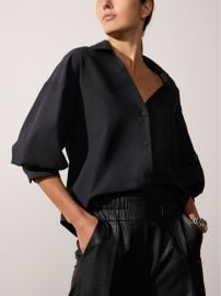 Women39s Kate Shirt in Black Onyx at Brochu Walker