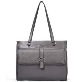 Women39s Leather Laptop Briefcase For Work And School CLUCI at Cluci