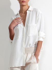 Women39s River Shirt in Salt White at Brochu Walker