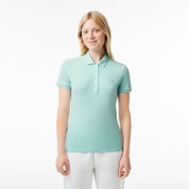 Women39s Slim Fit Stretch Cotton Piqu Polo Mint rue de can at Rue de Can