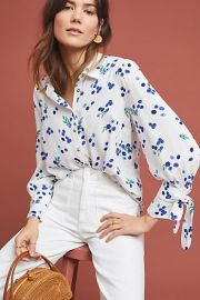 Women39s Tops Blouses Tees and Tanks at Anthropologie