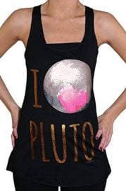 Womenand39s I love Pluto Racerback Tank at Amazon