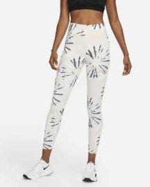 Womenaposs Nike One Luxe Resort Mid-Rise 78 Leggings XL Ivory Pearl Gym Training eBay at eBay