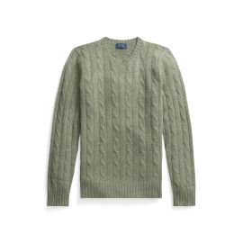 Womens Cable-Knit Cashmere Sweater at Ralph Lauren