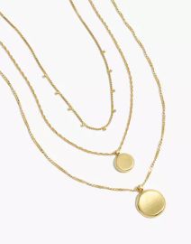 Womens Coin Necklace Set at Madewell